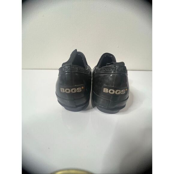 BOGS black rubber garden clogs womens 7 - Picture 7 of 7